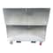 Vestil Portable Tool Box, Aluminum, 61" W x 26" D x 39" H, Added Fork Pockets, Fold Down Front & Casters APTS-3060-CF-FD - alternate 3